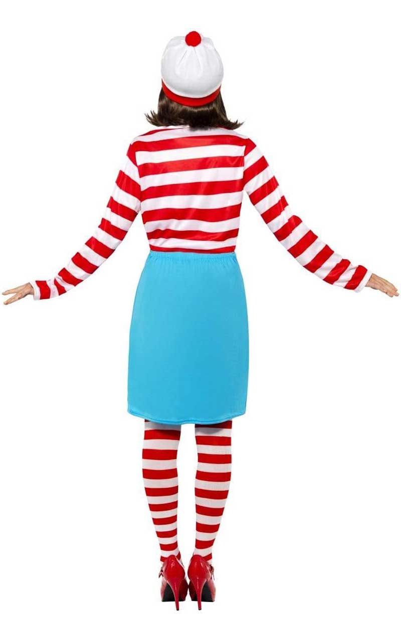 Womens Wheres Wally Wenda Costume