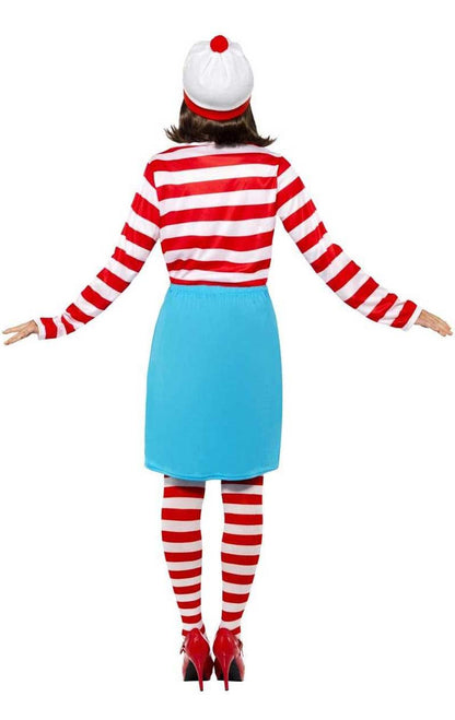 Womens Wheres Wally Wenda Costume