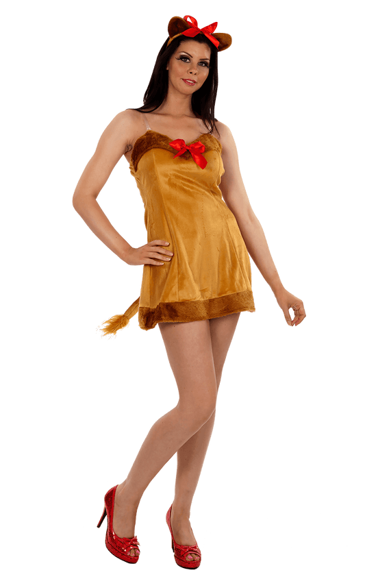 Adult Lion Dress Set Costume