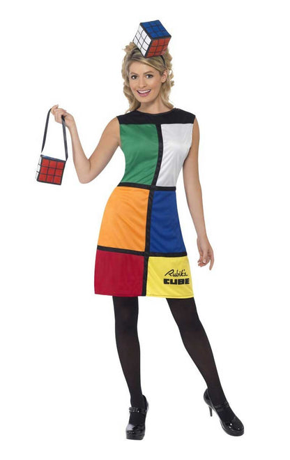 Rubiks Cube -Outfit -Kostüm