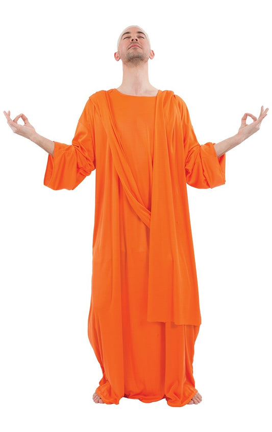 Adult Buddhist Monk Costume - Fancydress.com