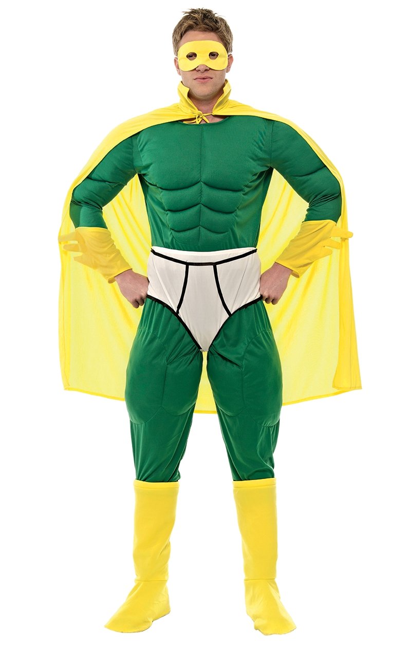 Adult Captain Y-Fronts Costume - Fancydress.com