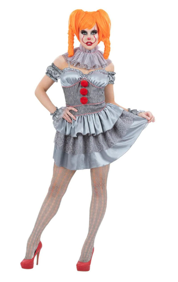 Adult Chapter 2 Pennywise Mini Dress Costume 4017