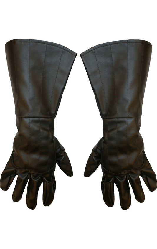 Adult Darth Vader Gloves - Fancydress.com