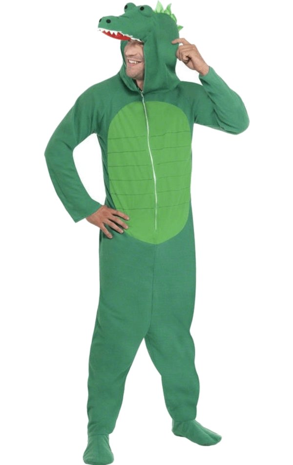 Adult Enormous Crocodile Costume - Fancydress.com