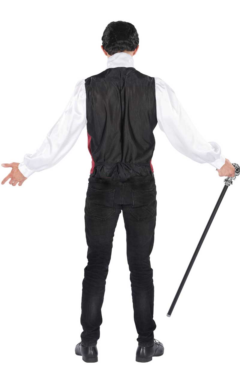 Adult Halloween Red Vampire Costume - Fancydress.com