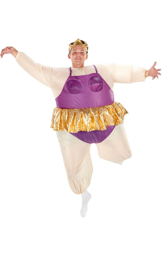 Adult Inflatable Ballerina Costume - Fancydress.com