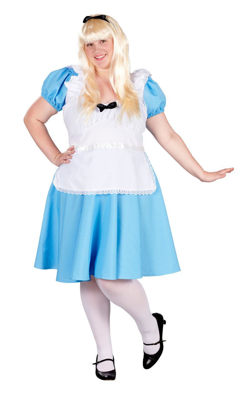 Adult Plus Size Traditional Alice Costume