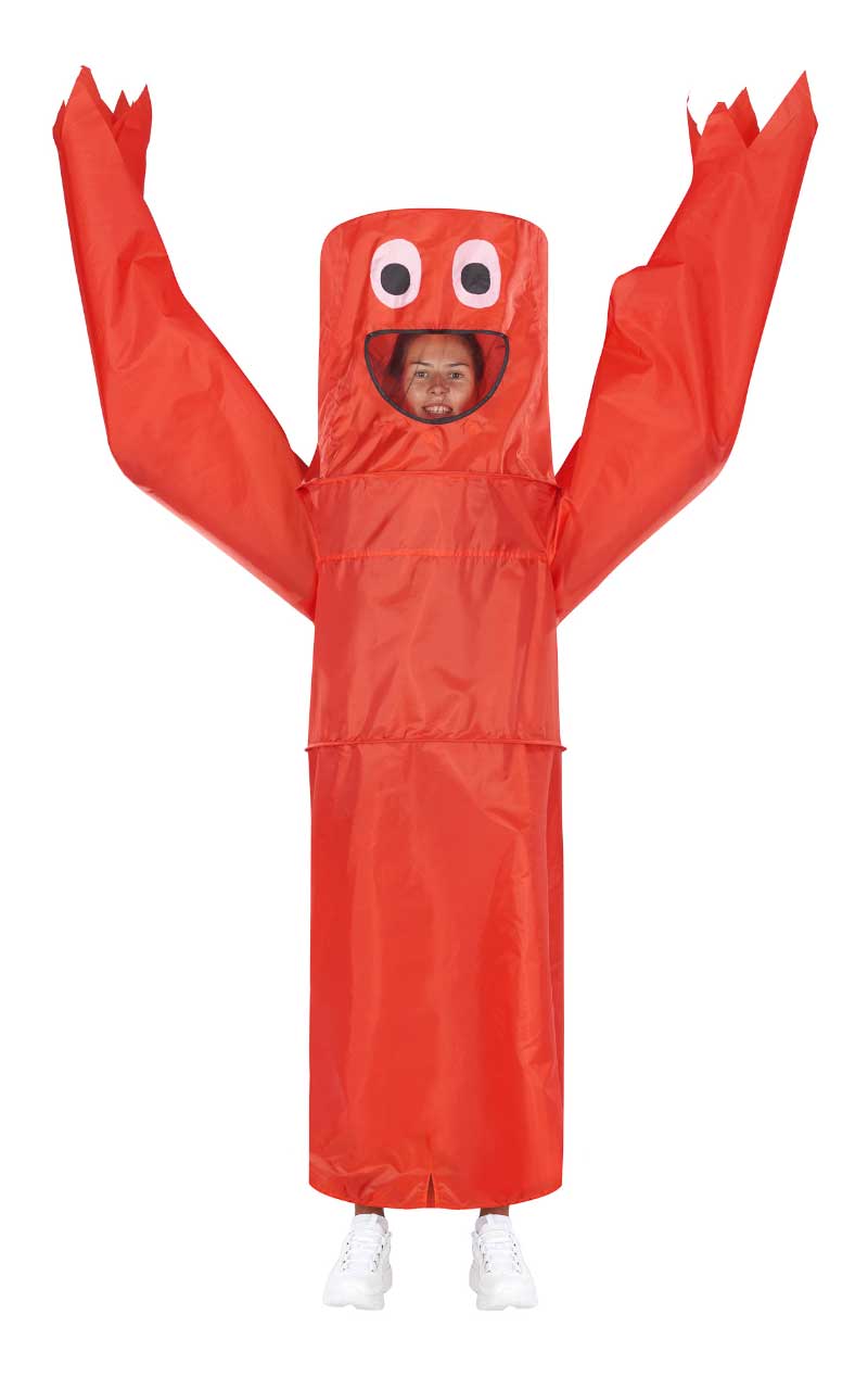 Adult Wacky Waving Tube Man Costume - Fancydress.com