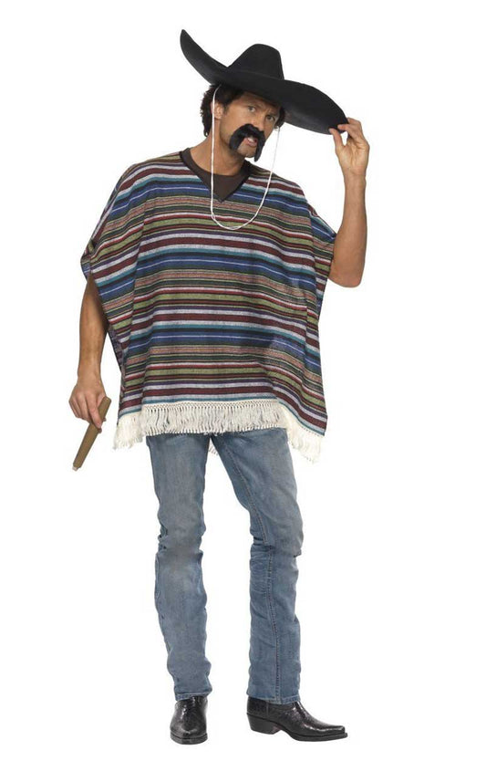 Authentic Poncho Costume - Fancydress.com