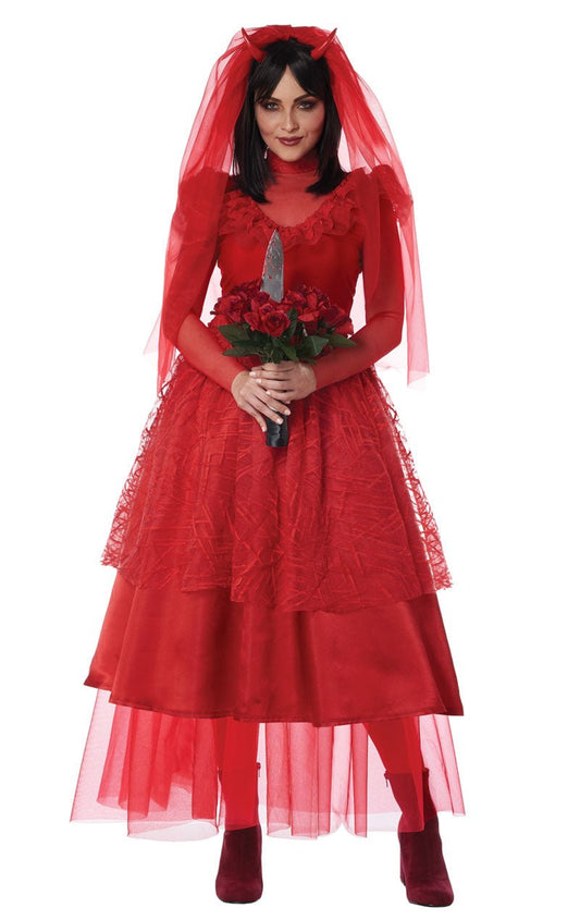 Bride From Hell Adult Costume - Fancydress.com