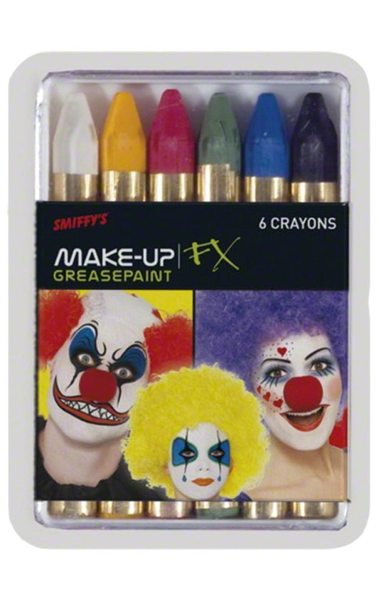 Carnival Clown Greasepaints - Fancydress.com