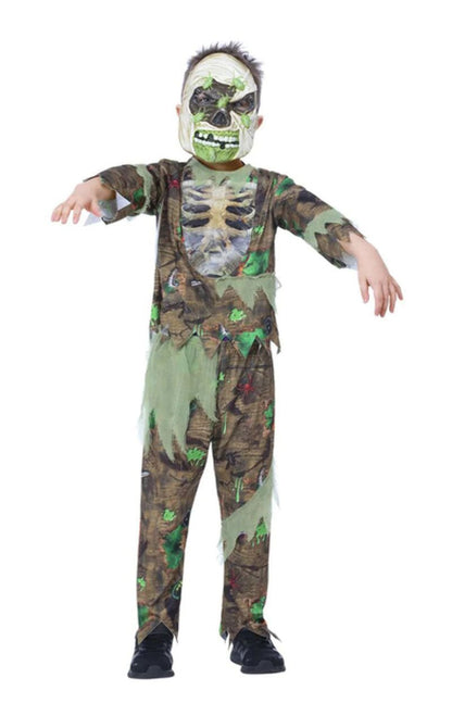 Childrens Deluxe Bug Zombie Costume - Fancydress.com