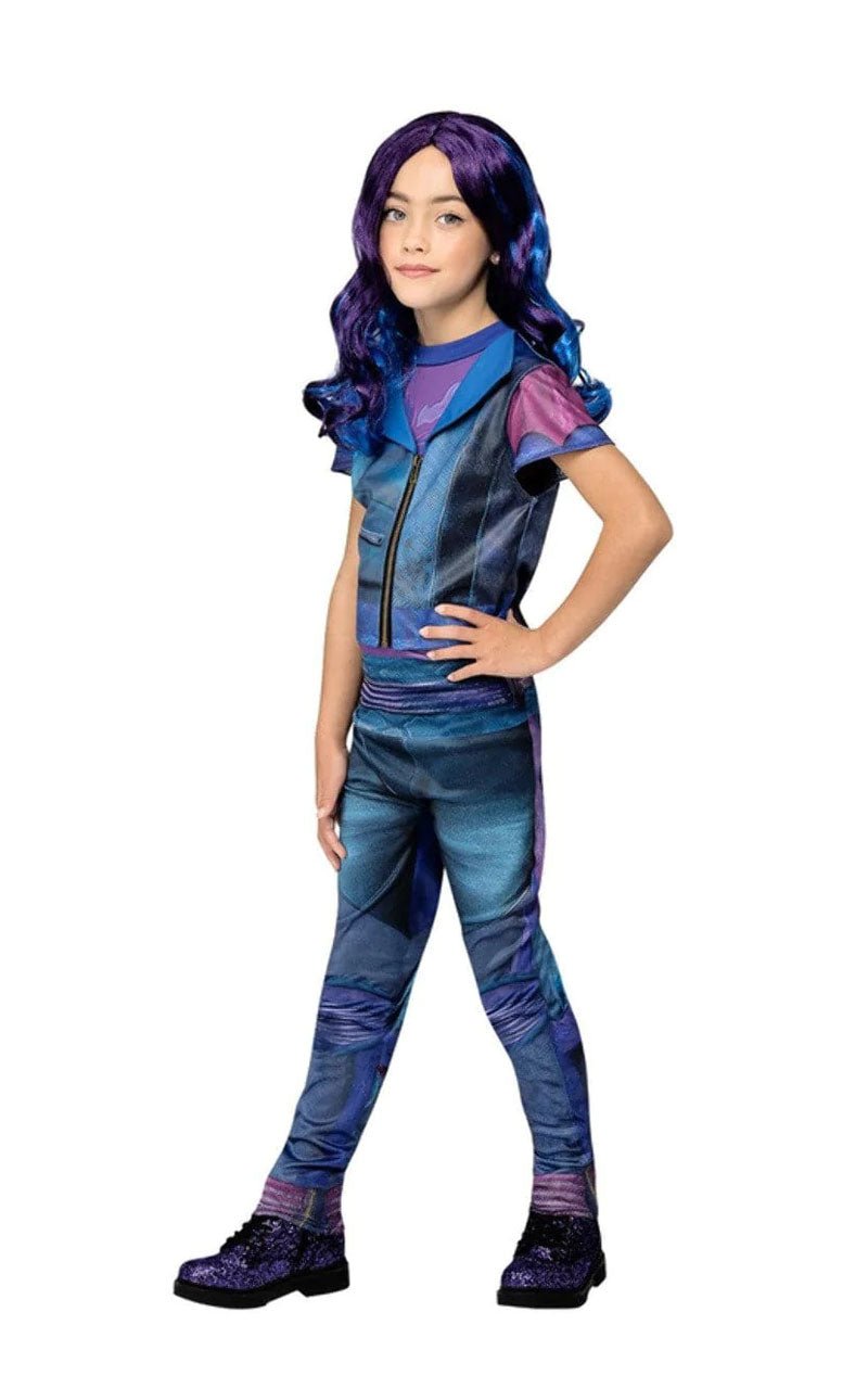 Childrens Descendants Deluxe Mal Costume - Fancydress.com