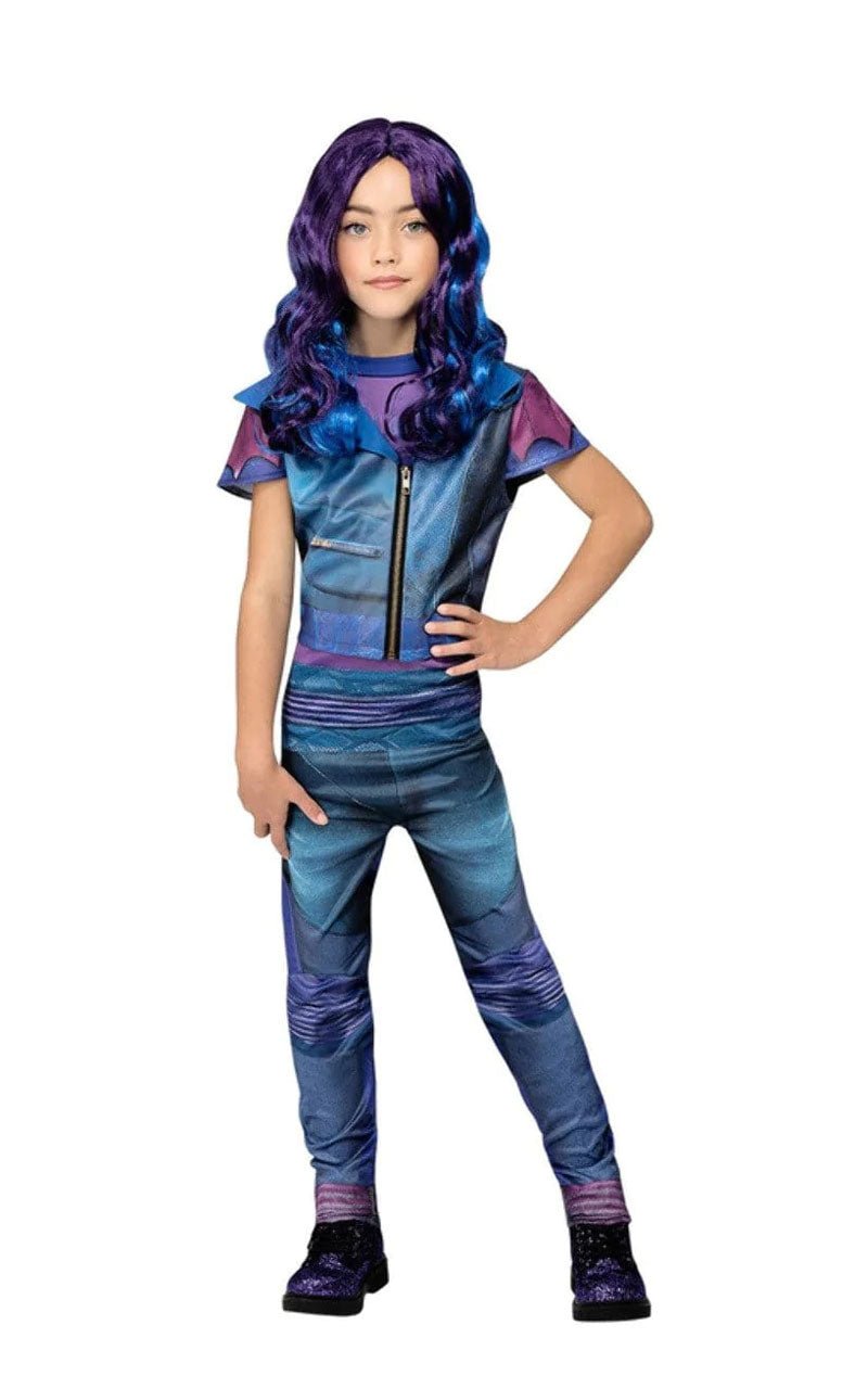 Childrens Descendants Deluxe Mal Costume - Fancydress.com