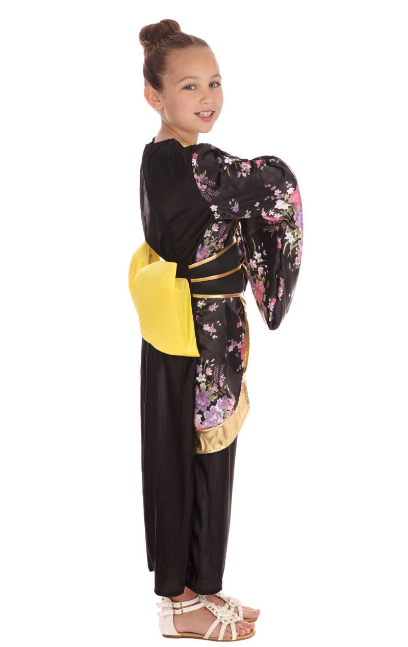 Childrens Geisha Japanese Costume - Fancydress.com