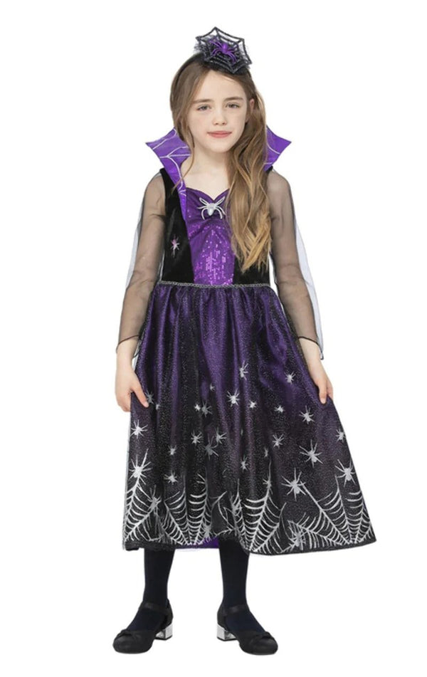 Childrens Spiderella Costume - fancydress.com