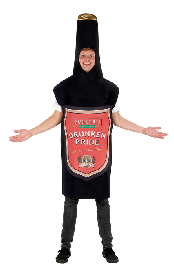 Adult Drunken Pride Beer Bottle Costume - fancydress.com