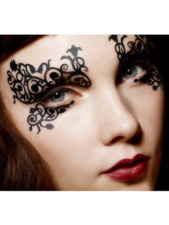 Face Lace - Fleurty Accessory - Fancydress.com