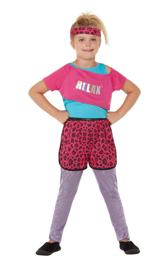 Girls Relax 80s Costume - Fancydress.com