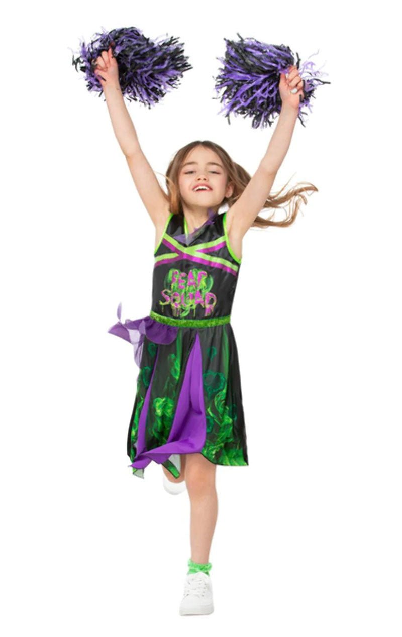 Girls Toxic Cheerleader Halloween Costume - Fancydress.com