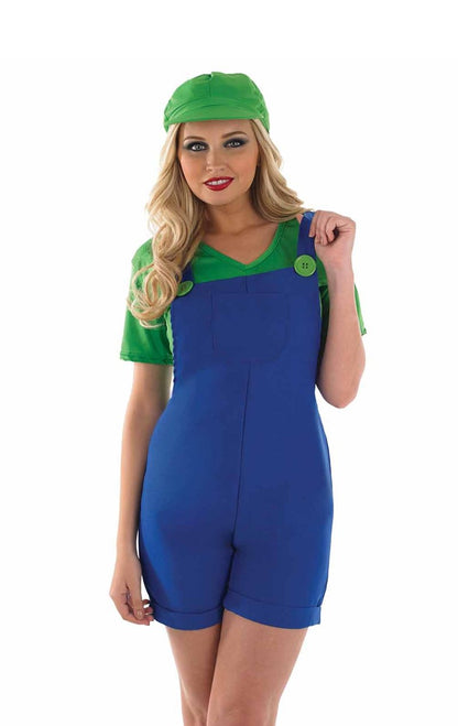 Green Plumber Costume - Fancydress.com