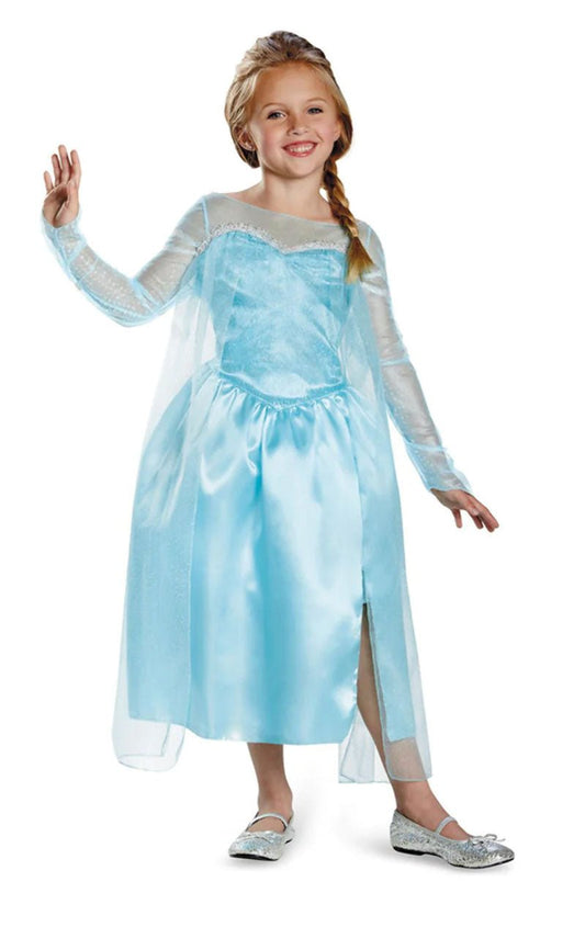 Kids Classic Elsa Frozen Costume - Fancydress.com