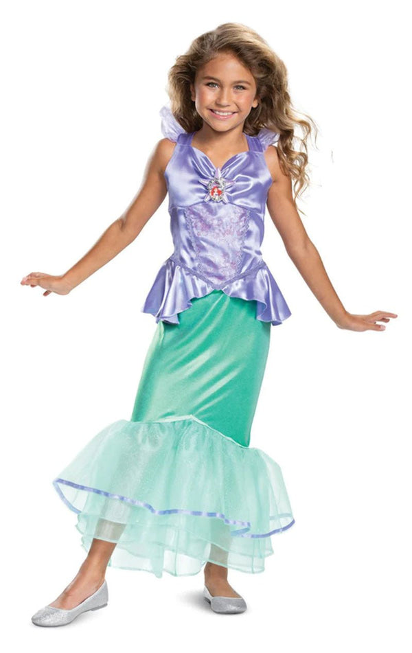 Kids Deluxe Disney The Little Mermaid Ariel Costume - fancydress.com