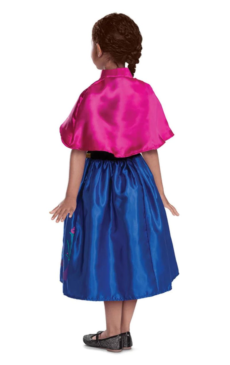 Kids Disney Anna Frozen 2 Travelling Costume - Fancydress.com