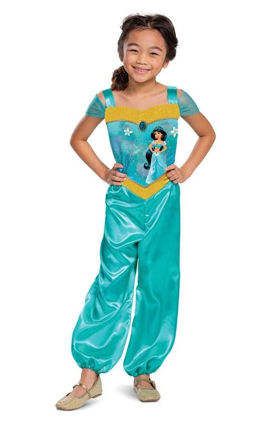 Kids Disney Jasmine Basic Plus Costume - Fancydress.com