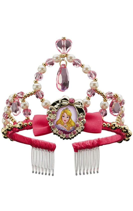 Kids Disney Sleeping Beauty Aurora Tiara Accessory - Fancydress.com