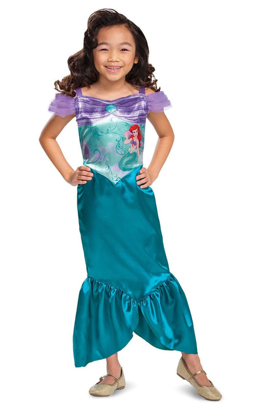 Kids Disney The Little Mermaid Ariel Plus Costume - Fancydress.com