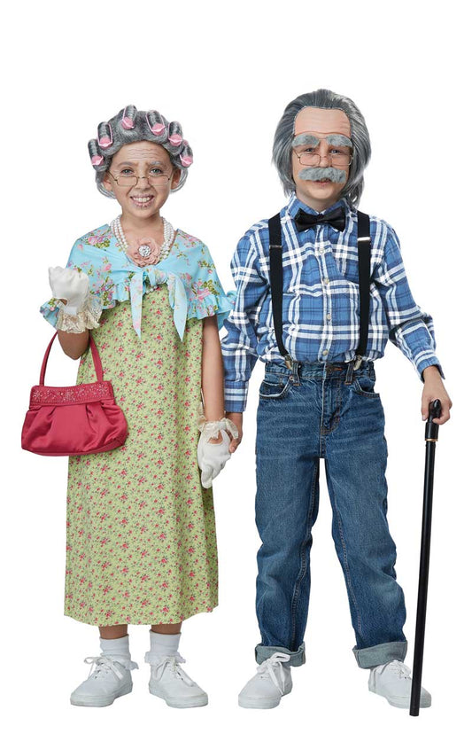 Kids Old Lady Kit - Fancydress.com