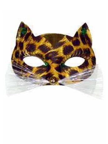 Leopard Cat Facepiece - Fancydress.com