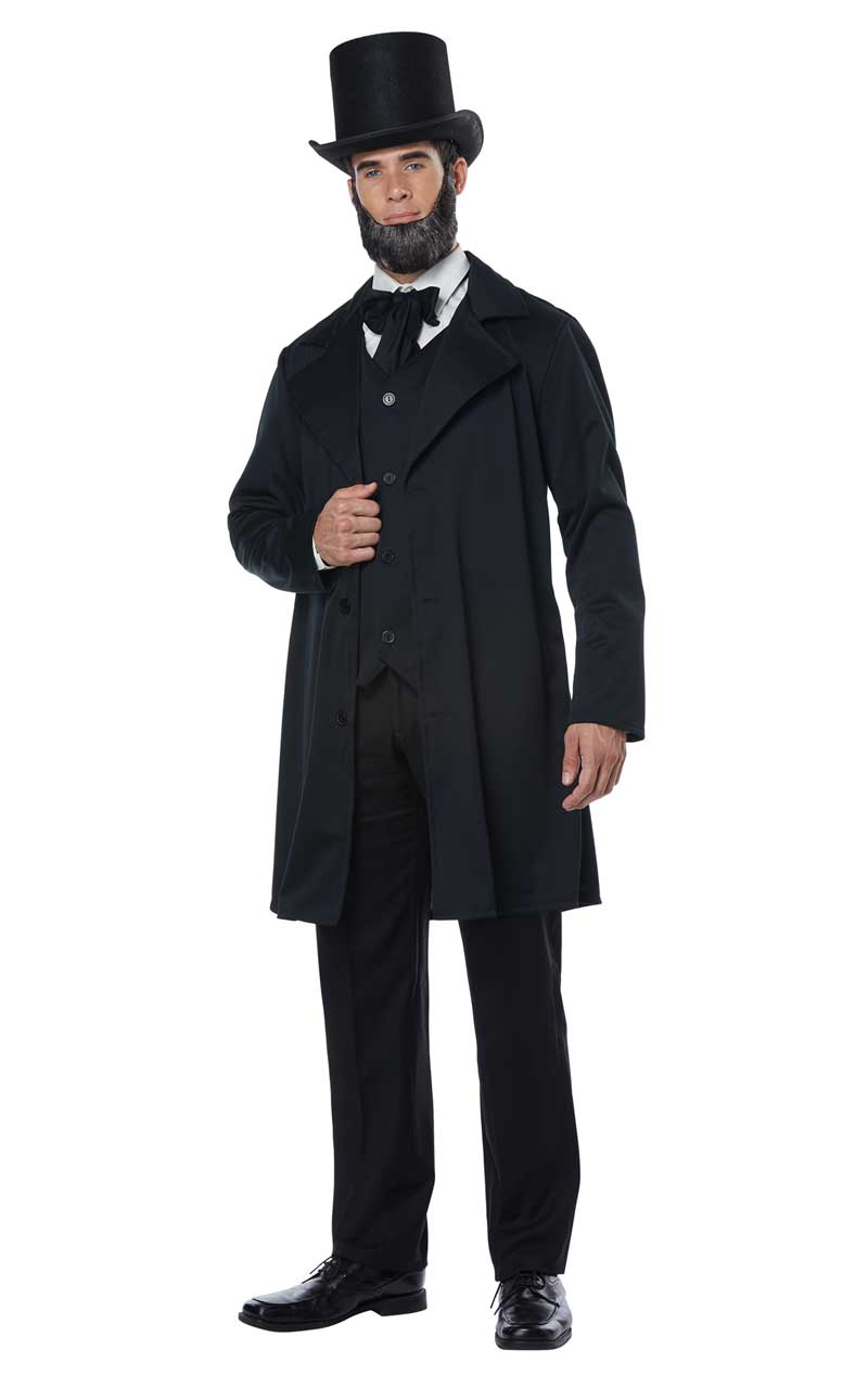 Mens Abraham Lincoln/Frederick Douglass Costume - Fancydress.com