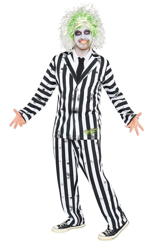 Mens Beetlejuice Costume - Fancydress.com