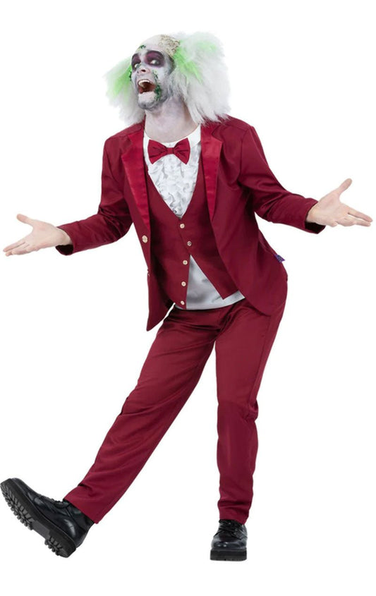 Mens Beetlejuice Groom Halloween Costume - Fancydress.com