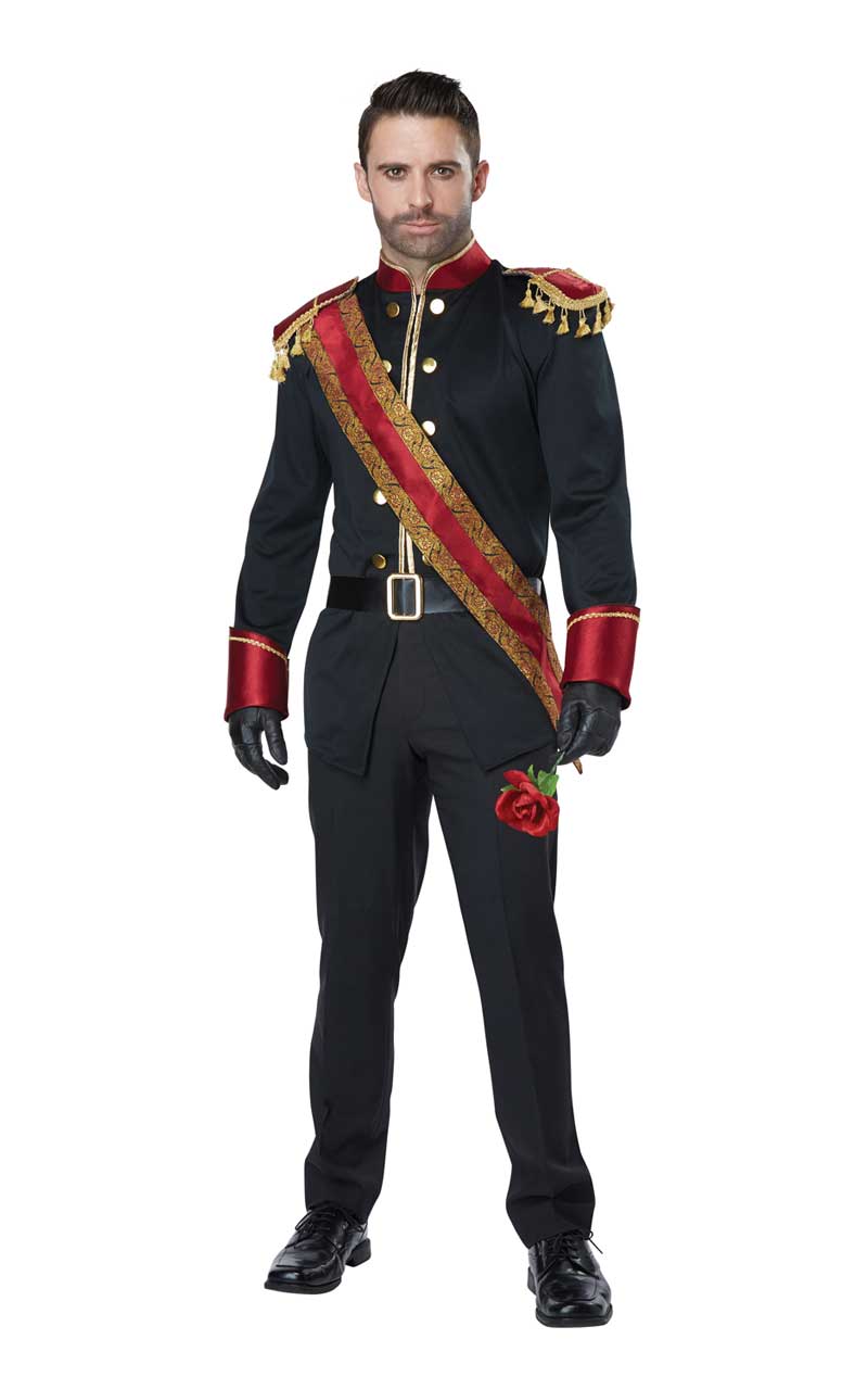 Mens Dark Prince Costume - Fancydress.com