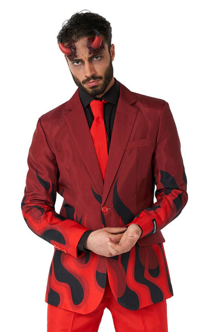 Mens Devil Red OppoSuit - Fancydress.com