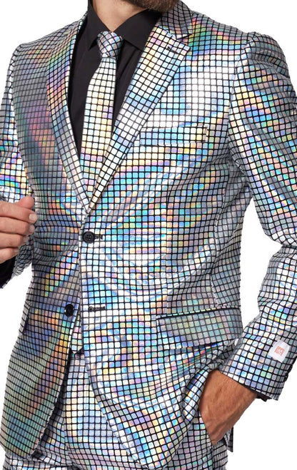 Mens Discoballer Suit - OppoSuits - Fancydress.com