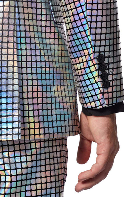 Mens Discoballer Suit - OppoSuits - Fancydress.com