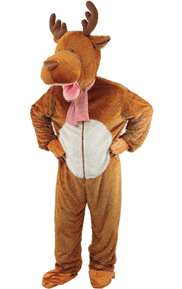 Plush Reindeer Costume - Fancydress.com