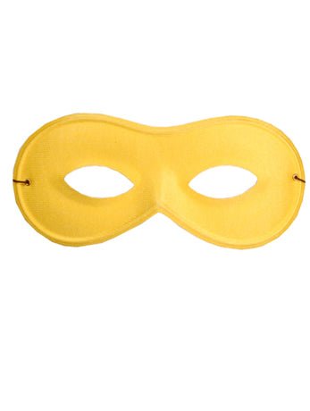 Small Yellow Domino Mask - Fancydress.com