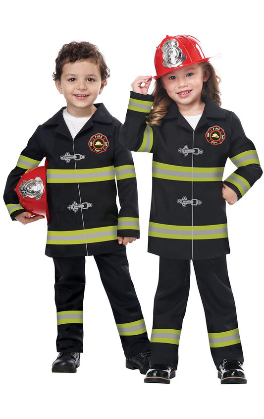 Toddler Unisex Jr. Fire Chief Costume - Fancydress.com