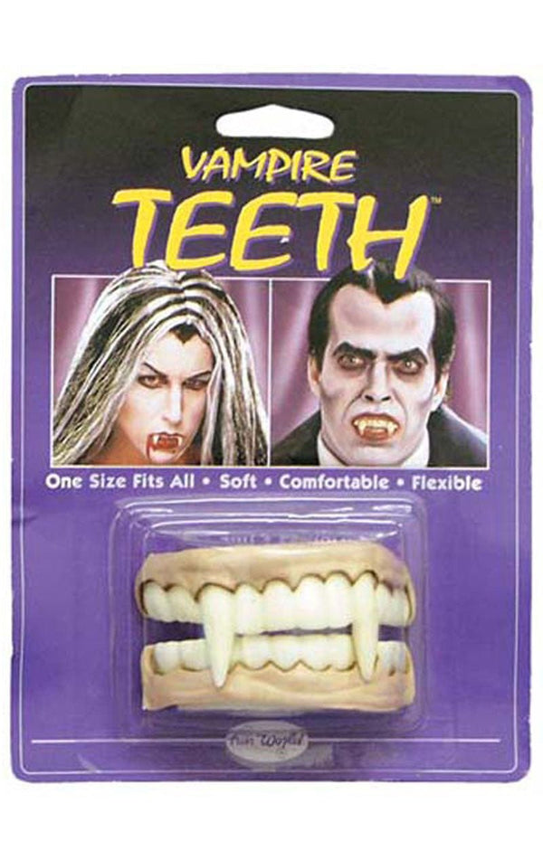 Vampire Character Teeth Accessory - fancydress.com