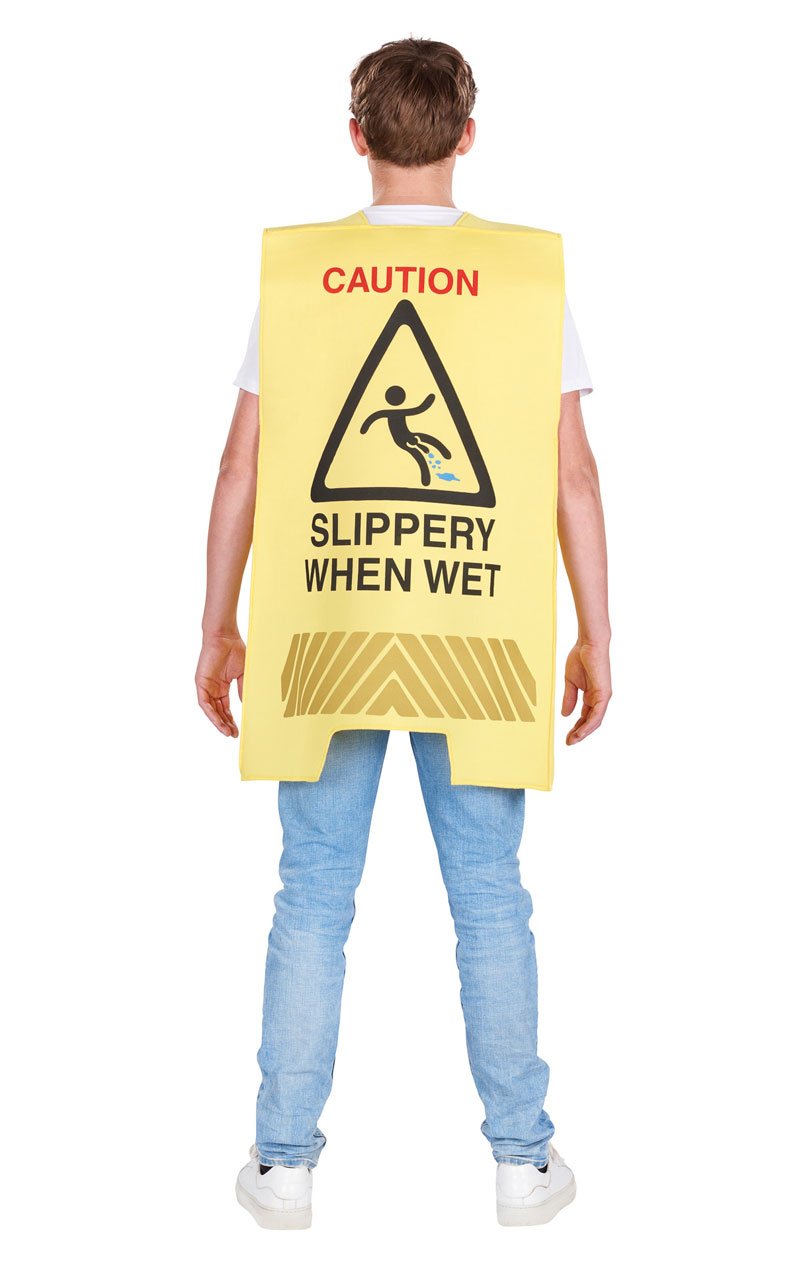 Wet Floor Sign Costume - Fancydress.com