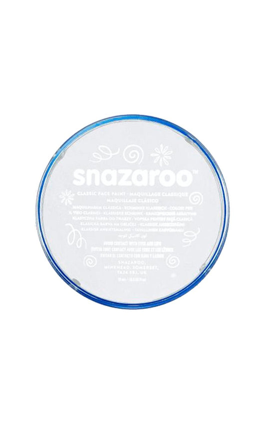 White Snazaroo Face Paint - Fancydress.com