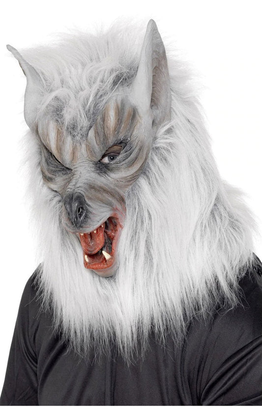 Wolf Facepiece - Fancydress.com