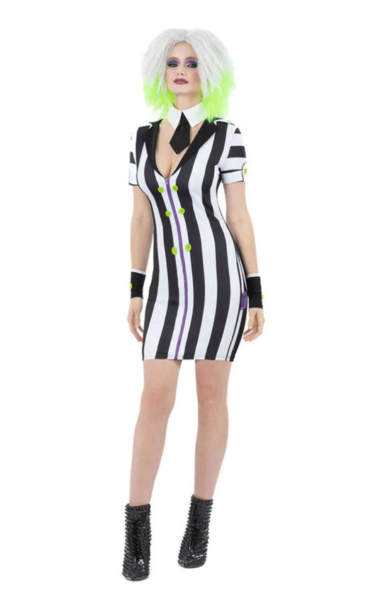 Womens Beetlejuice Halloween Movie Costume - Fancydress.com