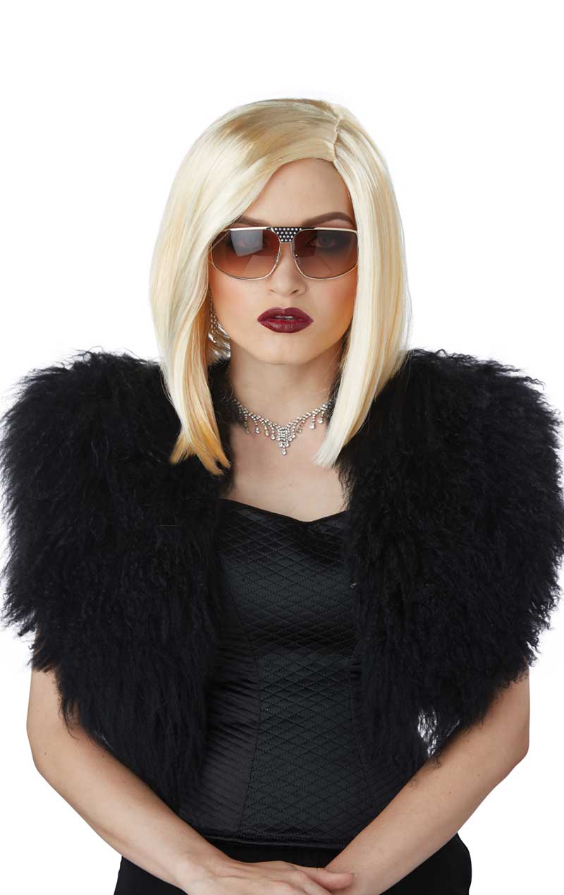 Womens Da Boss Wig - Fancydress.com